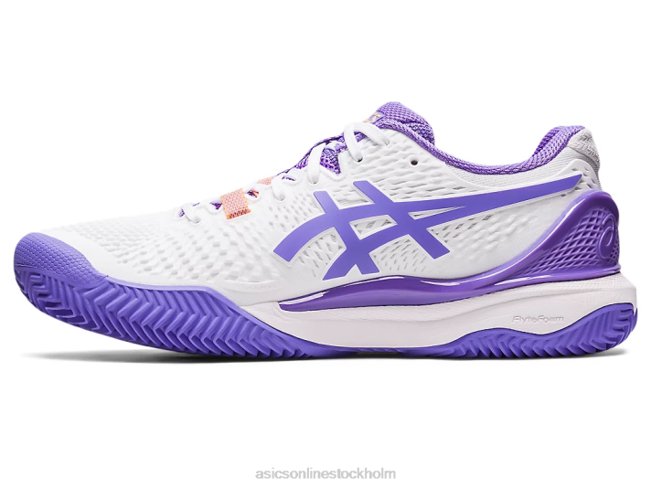 Asics gelupplösning 9 lera kvinnor D6D02452 vit/ametist