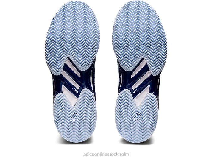 Asics lösning hastighet ff 2 lera kvinnor D6D03018 dyk blå/mjuk himmel