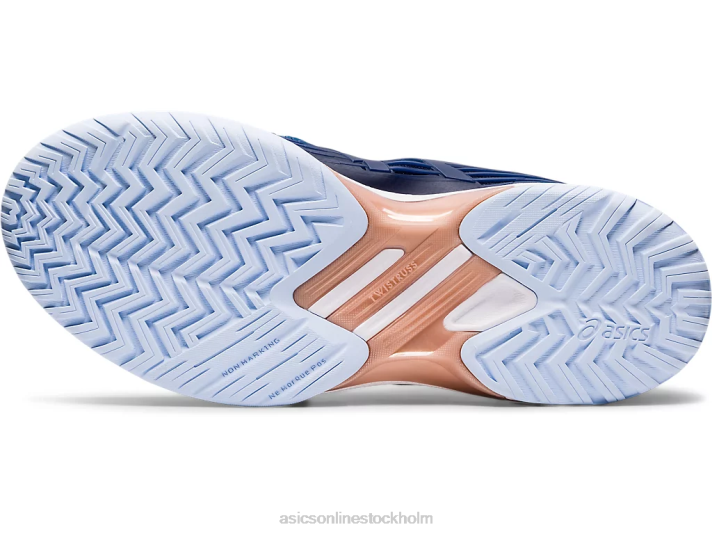 Asics lösning hastighet ff kvinnor D6D04188 peacoat/roséguld
