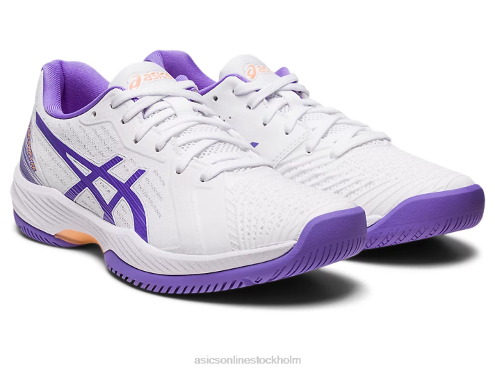 Asics lösning swift ff kvinnor D6D02520 vit/ametist