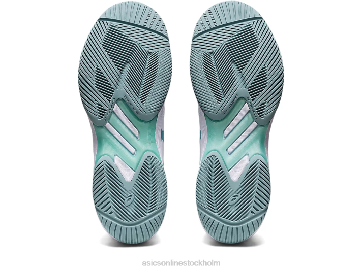 Asics lösning swift ff kvinnor D6D03022 vit/rökblå