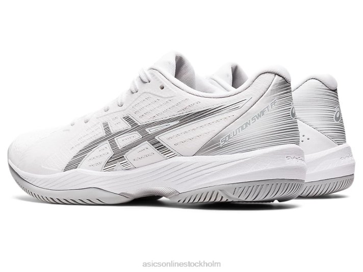 Asics lösning swift ff kvinnor D6D03432 vit/rent silver