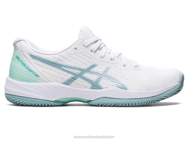 Asics lösning swift ff lera kvinnor D6D03175 vit/rökblå