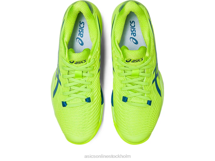 Asics lösningshastighet ff 2 kvinnor D6D02174 hazard grön/reborn blå