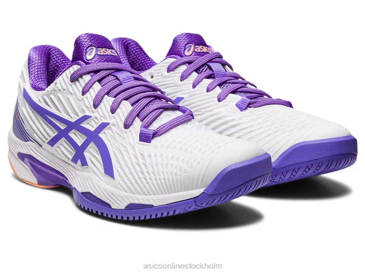 Asics lösningshastighet ff 2 kvinnor D6D02388 vit/ametist