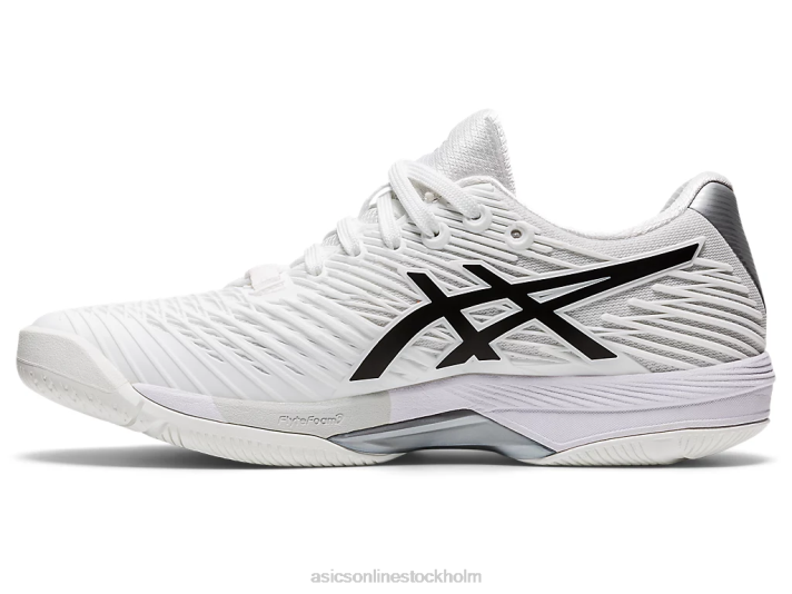 Asics lösningshastighet ff 2 kvinnor D6D02595 vit svart