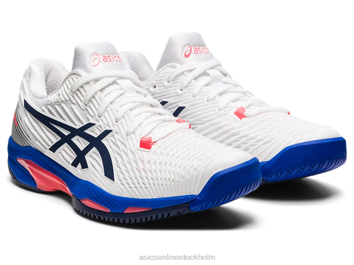 Asics lösningshastighet ff 2 kvinnor D6D03510 vit/peacoat