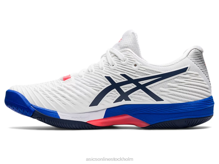 Asics lösningshastighet ff 2 kvinnor D6D03510 vit/peacoat