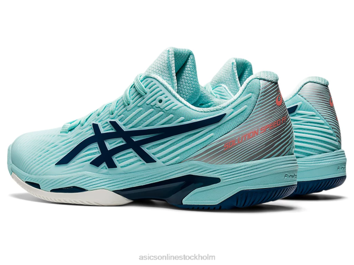 Asics lösningshastighet ff 2 kvinnor D6D03601 klarblå/ljus indigo