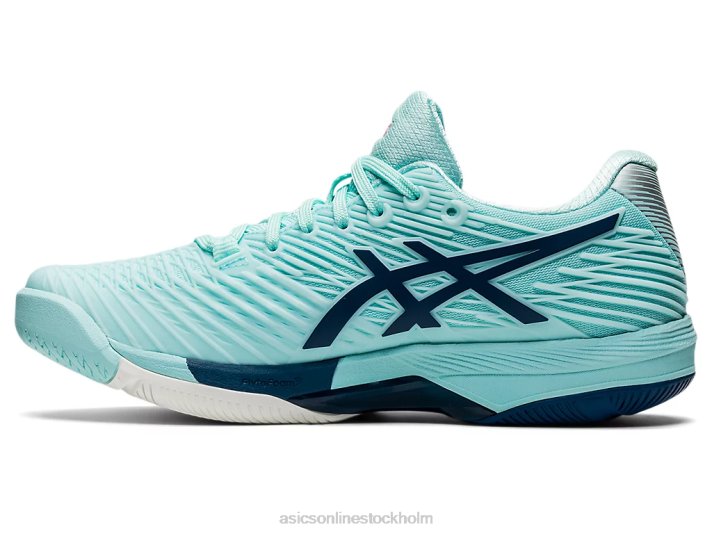 Asics lösningshastighet ff 2 kvinnor D6D03601 klarblå/ljus indigo