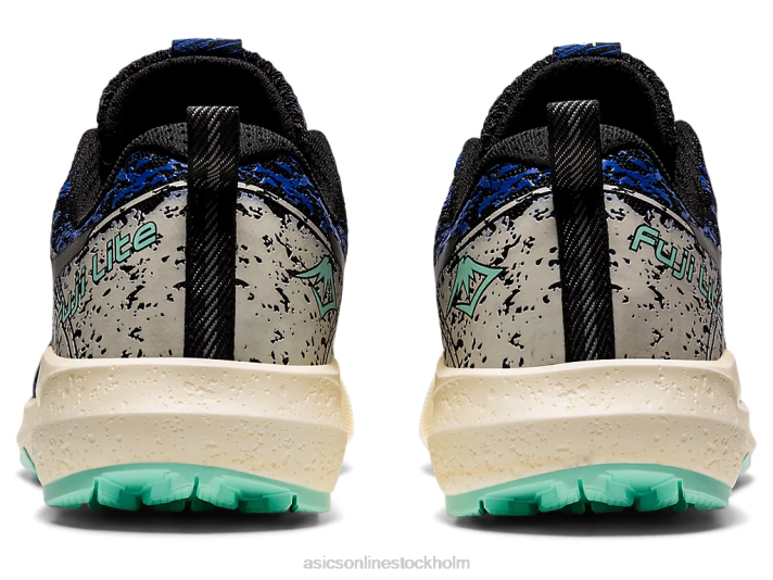 Asics fuji lite 2 kvinnor D6D03898 svart/rent silver