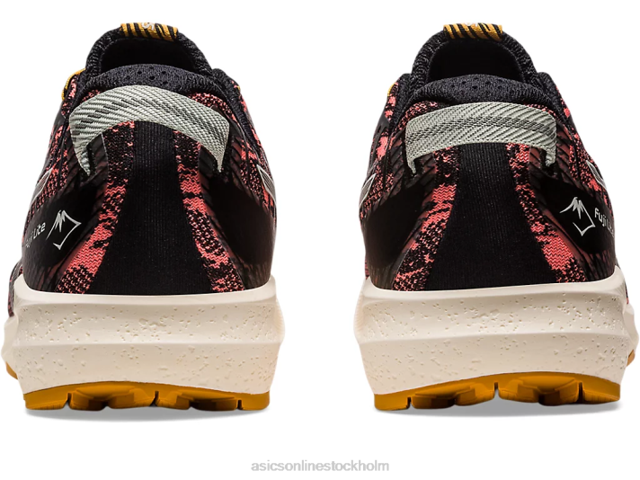 Asics fuji lite 3 kvinnor D6D02629 papaya/lätt salvia