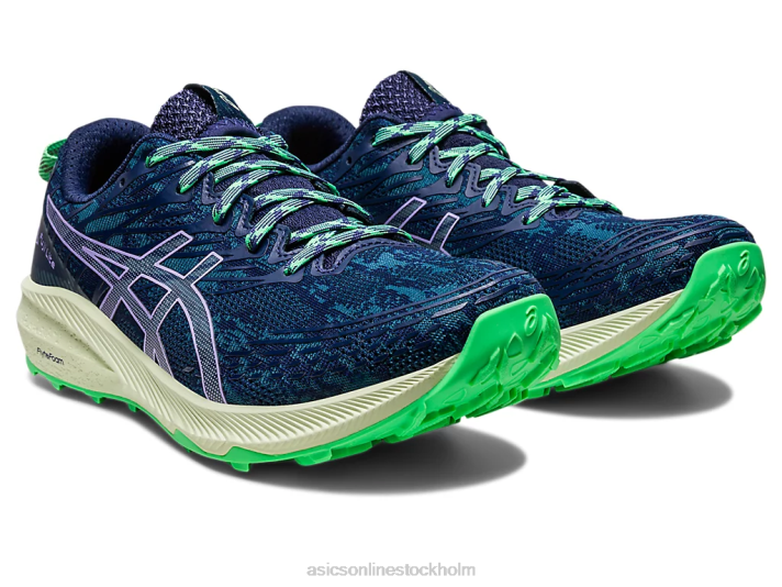 Asics fuji lite 3 kvinnor D6D02639 bläck kricka/digital violett