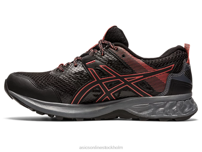 Asics gel-sonom 5 g-tx kvinnor D6D04007 svart/torkad ros