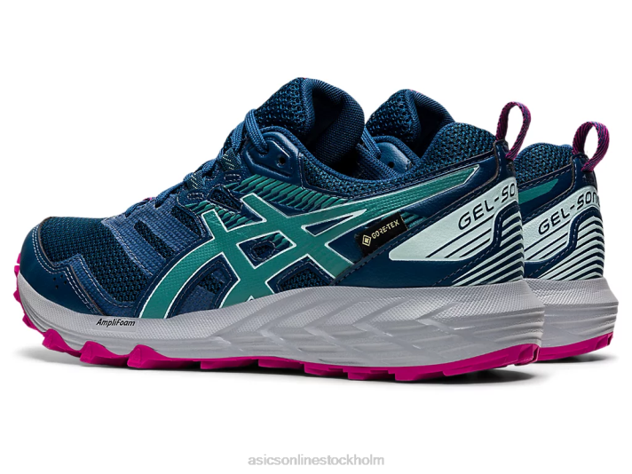 Asics gel-sonom 6 g-tx kvinnor D6D03560 mako blå/salvia