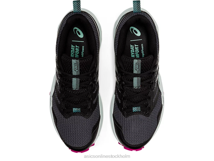 Asics gel-sonom 6 kvinnor D6D03558 svart/rent silver