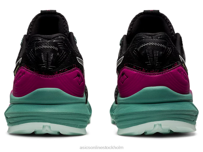 Asics gel-trabuco 10 gtx kvinnor D6D03114 svart/lugnande hav