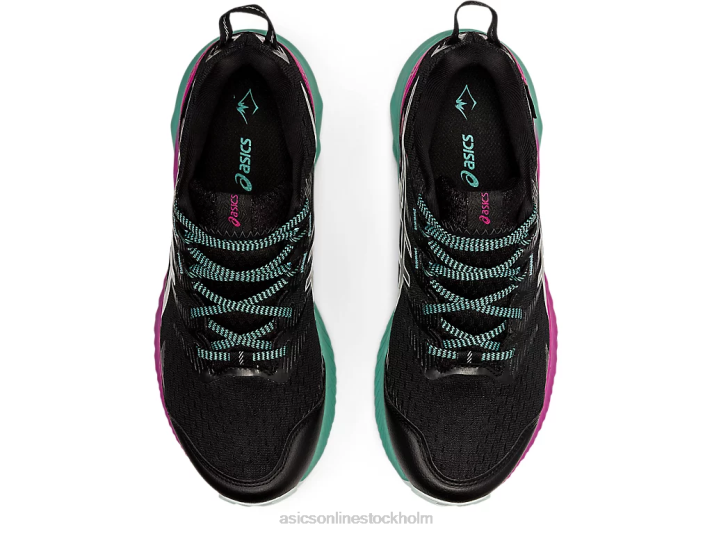 Asics gel-trabuco 10 gtx kvinnor D6D03114 svart/lugnande hav