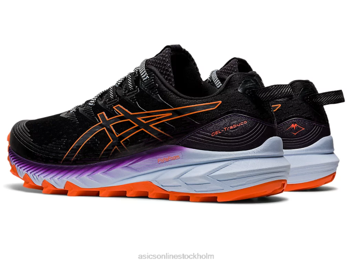 Asics gel-trabuco 10 kvinnor D6D02880 svart/nova orange