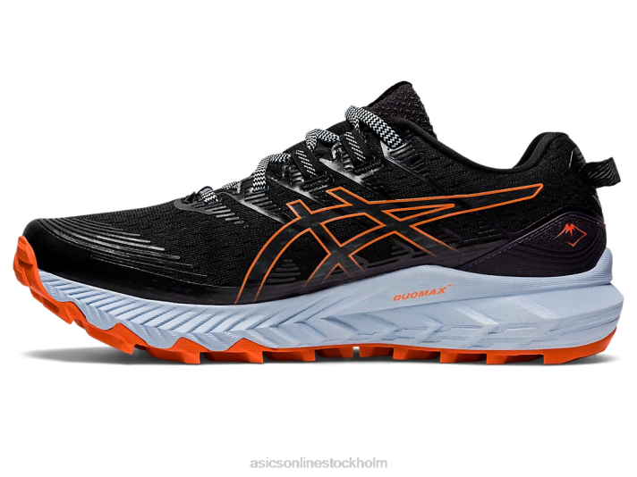 Asics gel-trabuco 10 kvinnor D6D02880 svart/nova orange