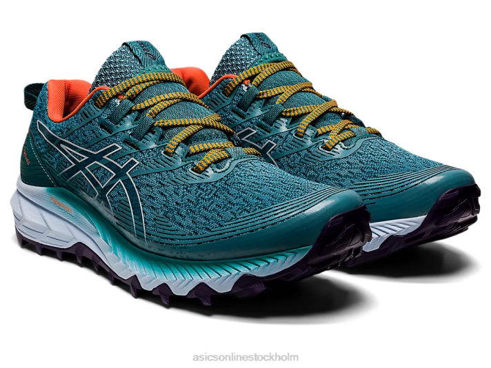 Asics gel-trabuco 10 kvinnor D6D02881 dimmig tall/mjuk himmel