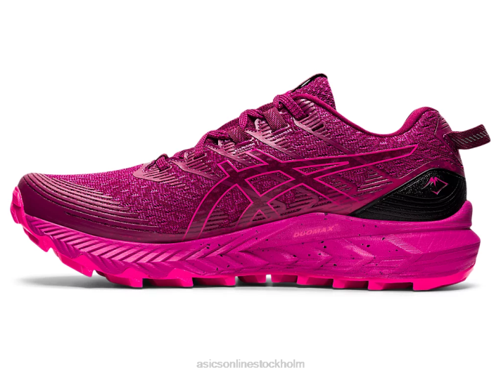 Asics gel-trabuco 10 kvinnor D6D03414 torkade bär/fuchsiaröda