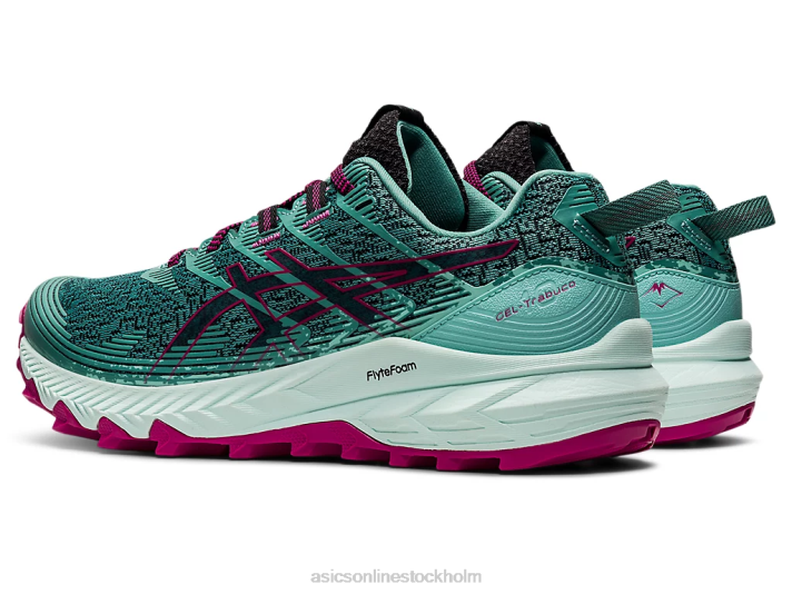 Asics gel-trabuco 10 kvinnor D6D03508 salvia/svart