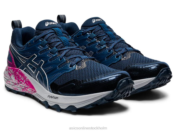 Asics gel-trabuco terra kvinnor D6D03570 fransk blå/rent silver