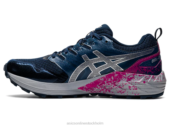 Asics gel-trabuco terra kvinnor D6D03570 fransk blå/rent silver