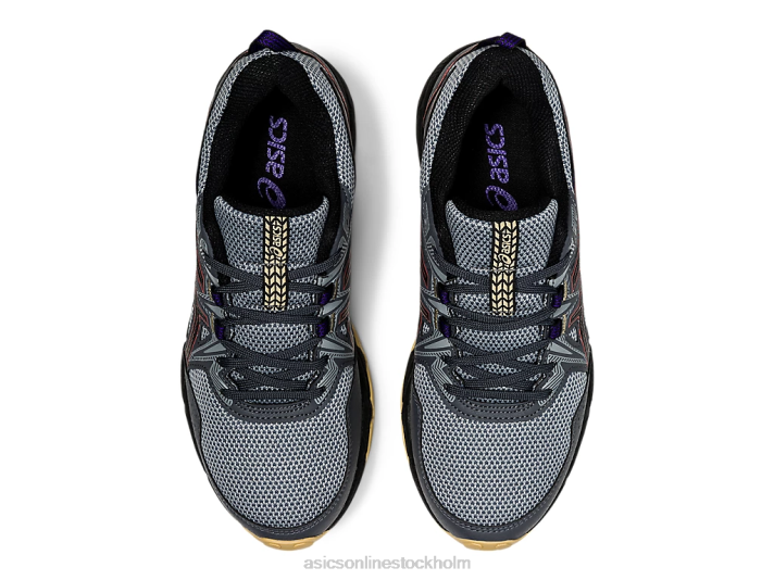 Asics gel-venture 8 bred kvinnor D6D03938 bärare grått/rött tegel