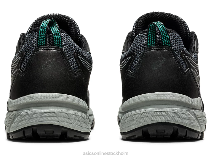 Asics gel-venture 8 bred kvinnor D6D03946 svart/plåtsten