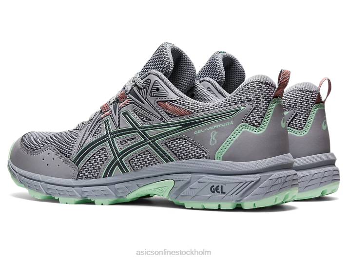 Asics gel-venture 8(d) kvinnor D6D03557 piemontegrå/metropol