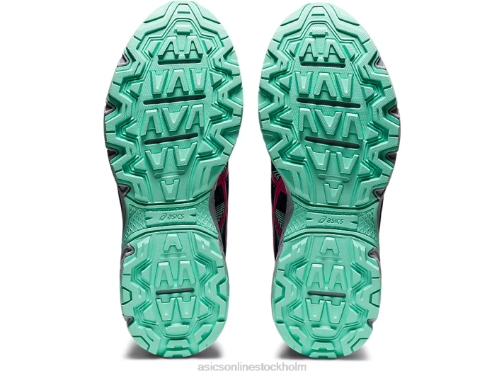 Asics gel-venture 8(d) kvinnor D6D03559 mako blå/rosa glo