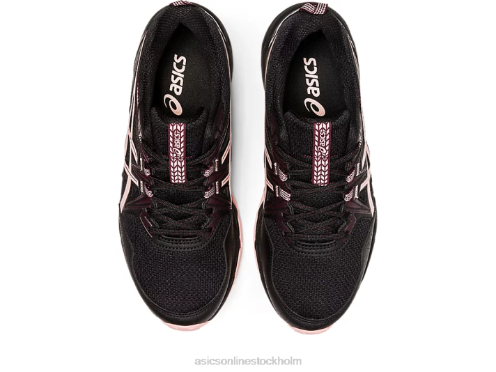 Asics gel-venture 8 kvinnor D6D02873 svart/frostad ros