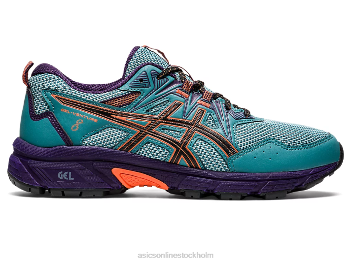 Asics gel-venture 8 kvinnor D6D02879 dimmig tall/nova orange