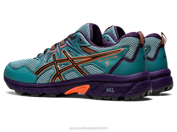 Asics gel-venture 8 kvinnor D6D02879 dimmig tall/nova orange