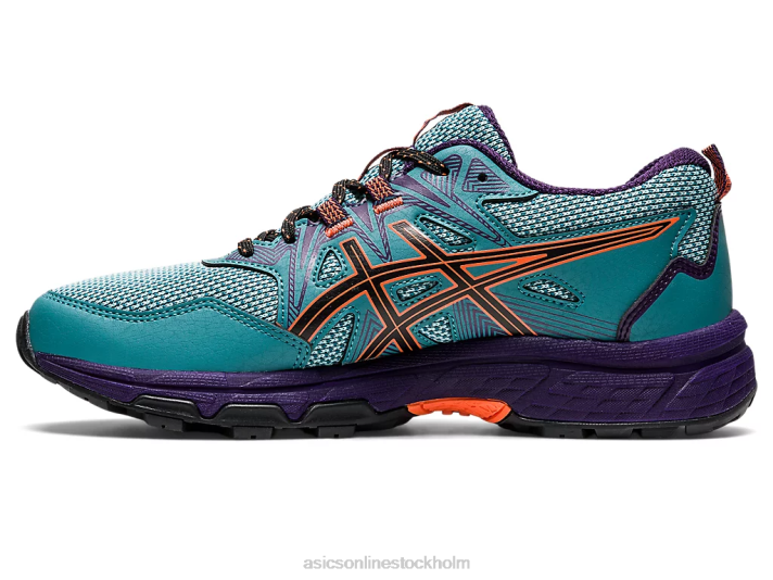 Asics gel-venture 8 kvinnor D6D02879 dimmig tall/nova orange