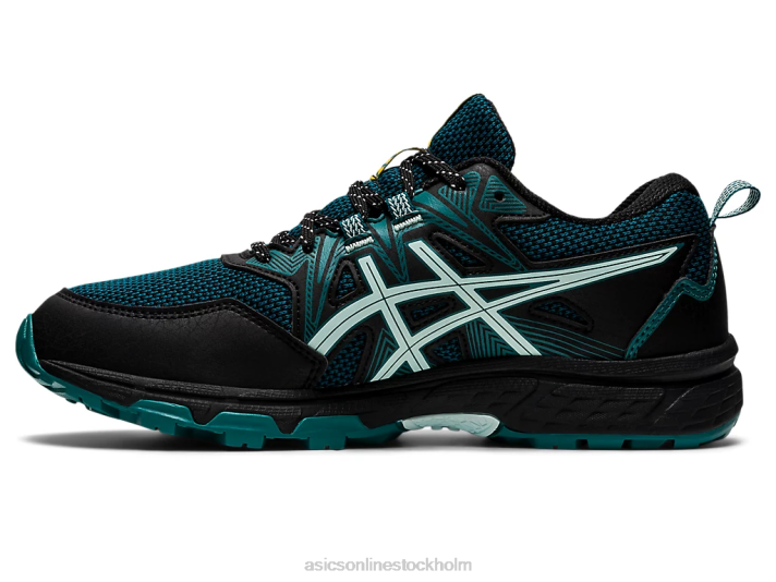 Asics gel-venture 8 kvinnor D6D02948 svart/lugnande hav