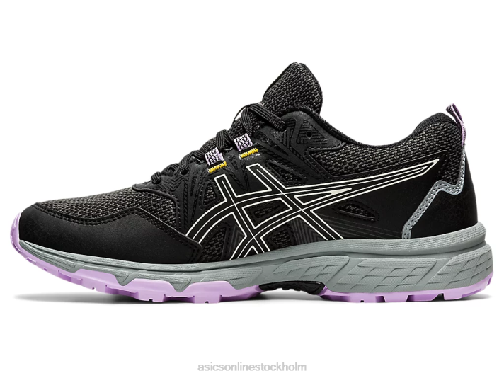 Asics gel-venture 8 kvinnor D6D03443 svart/elfenben