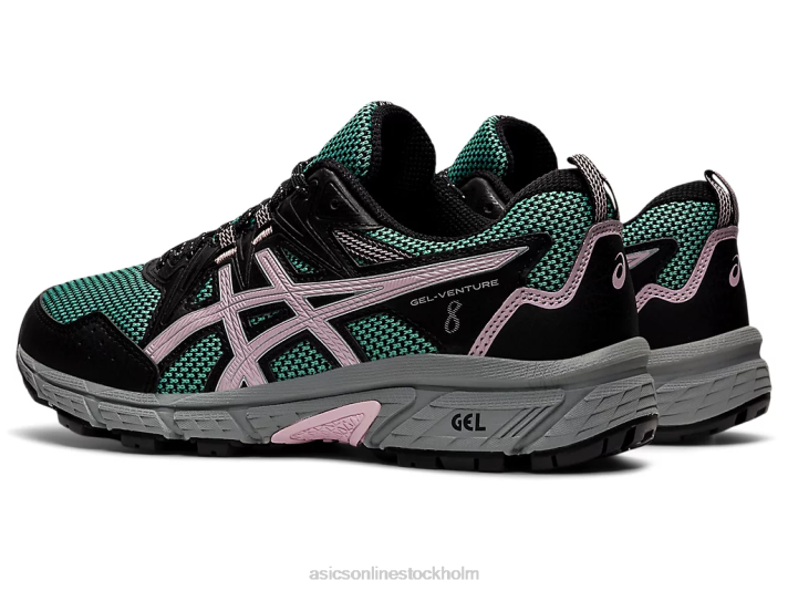 Asics gel-venture 8 kvinnor D6D03473 salvia/knappt ros