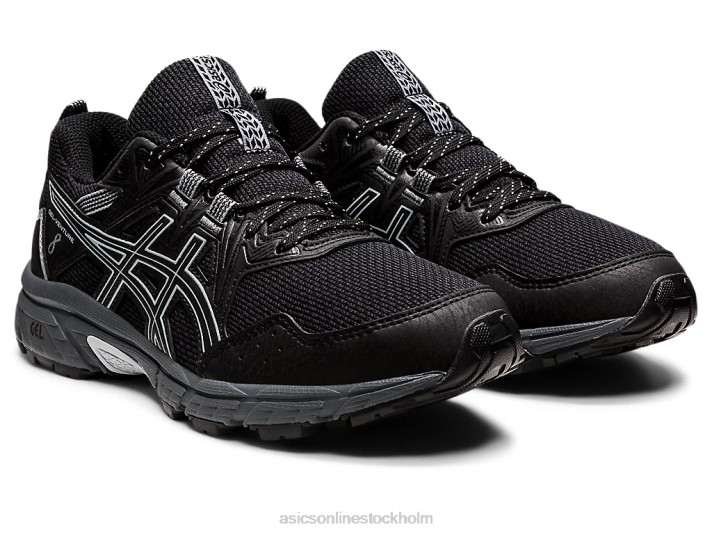Asics gel-venture 8 kvinnor D6D03475 svart/piemontegrå