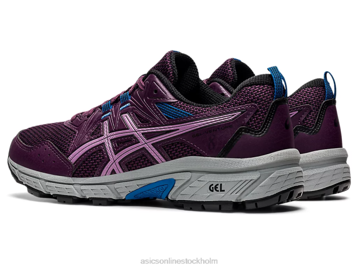 Asics gel-venture 8 kvinnor D6D03515 djupt plommon/svart