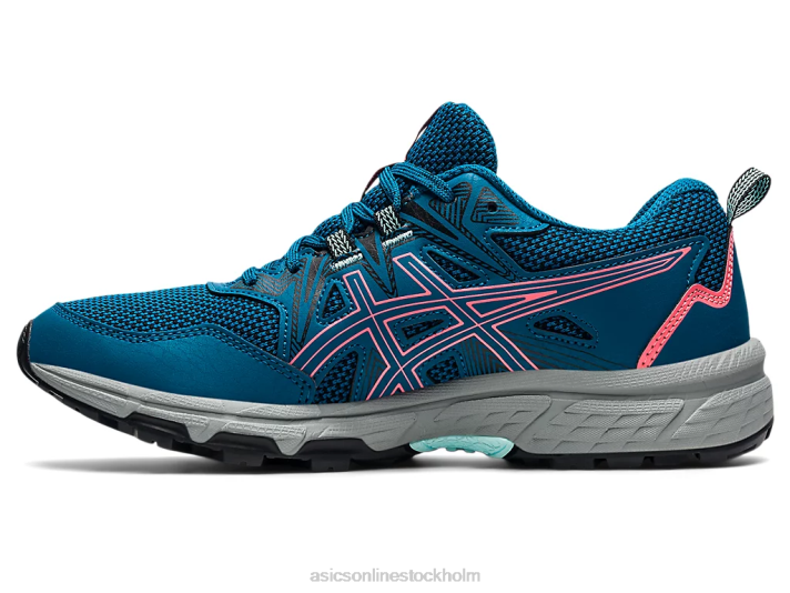 Asics gel-venture 8 kvinnor D6D03612 djuphavskricka/flammande korall