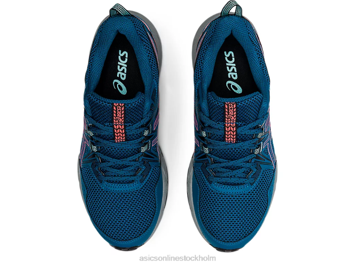 Asics gel-venture 8 kvinnor D6D03612 djuphavskricka/flammande korall