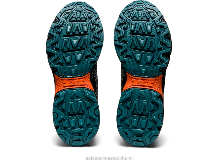 Asics gel-venture 8 mt kvinnor D6D02898 svart/mjuk himmel