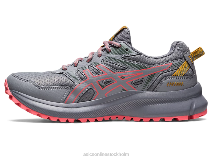 Asics spårscout 2 kvinnor D6D02471 sheet rock/papaya