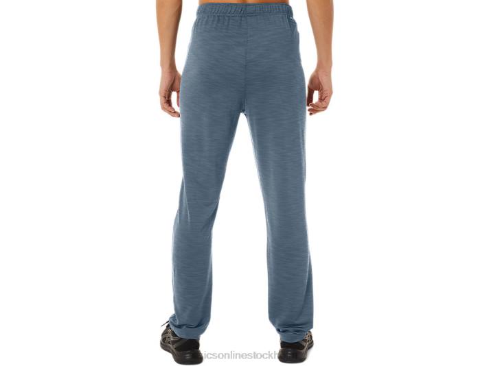 Asics fp byxa män D6D038 stålblå spacedye