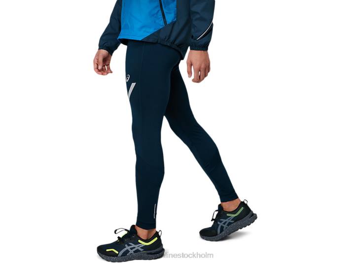 Asics lite-show tight män D6D01677 fransk blå