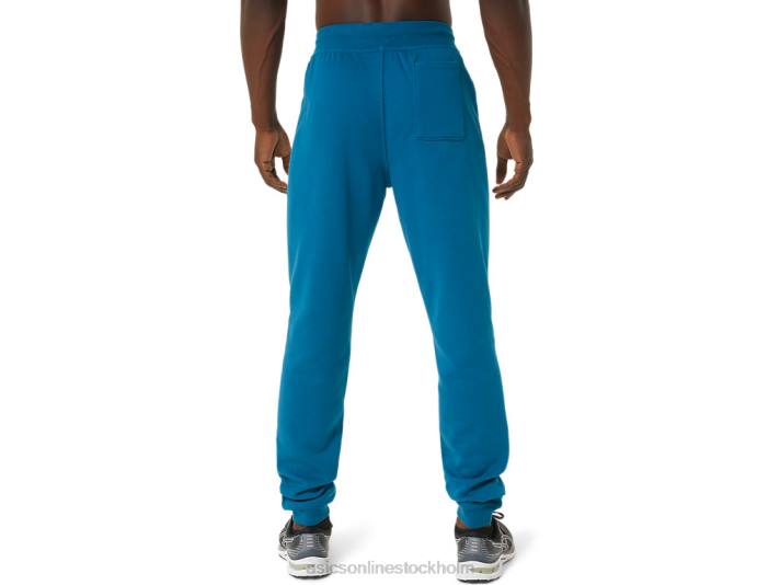 Asics m söndag sana fleece jogger män D6D0820 djuphavskricka