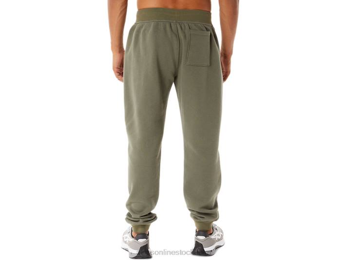 Asics m söndag sana fleece jogger män D6D0868 mantel grön